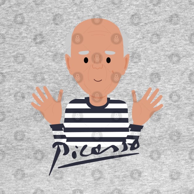 Picasso kawaii by Creotumundo